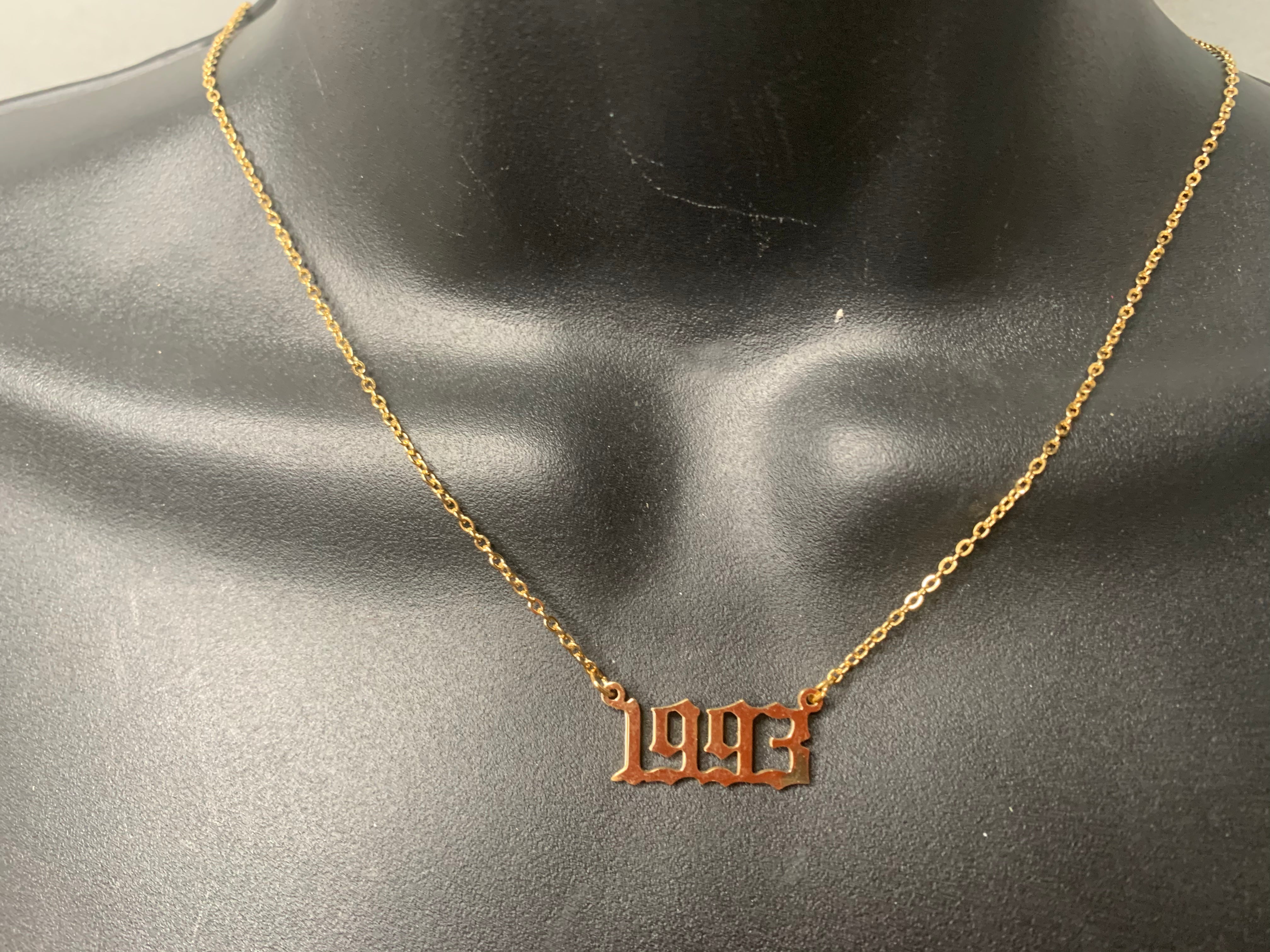 Year Necklace