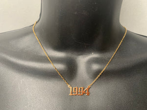 Year Necklace