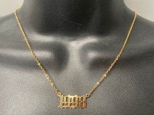 Year Necklace